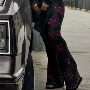 Floral Flare Leggings